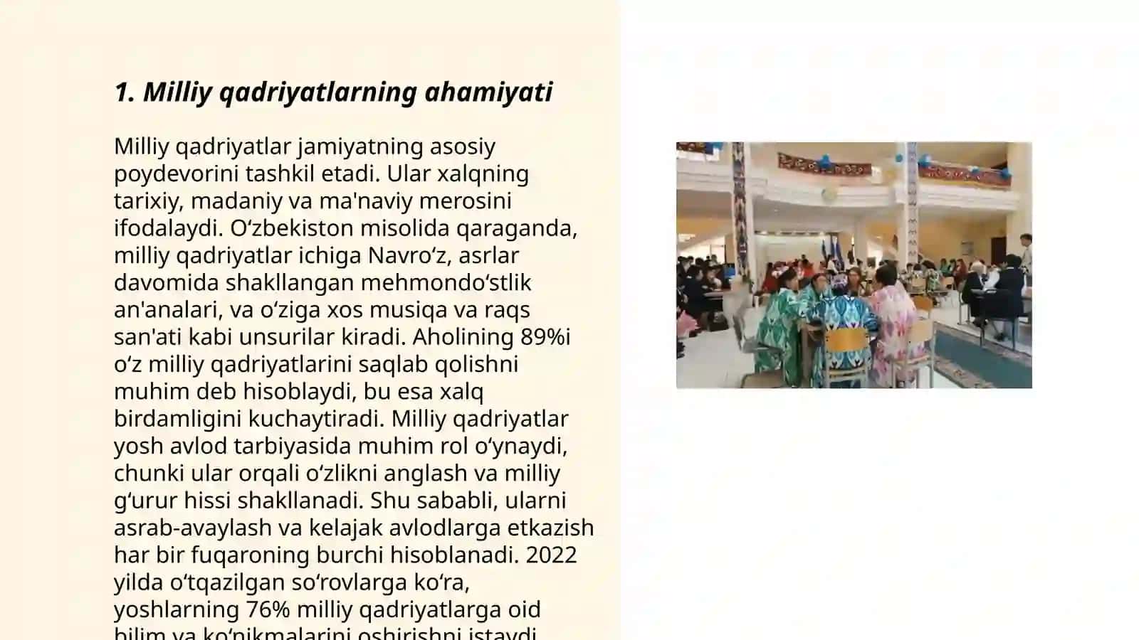 O'quvchilarni milliy qadryatlar ruxida tarbiyalash 3