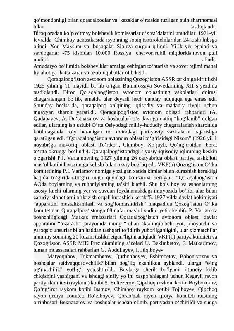 1917-1991 yillarda Qoraqolpog‘iston (sovet xokimiyatini o‘rnatilishi va mustahkamlanishi).docx 3