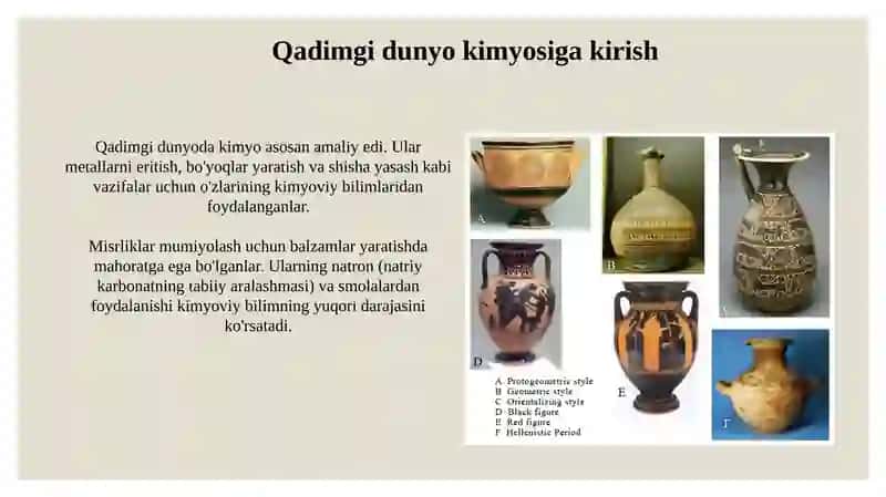 Qadimgi Dunyoda Keramika va Chini Ishlab Chiqarish 3