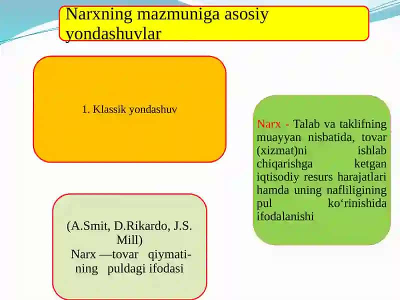 IQTISODIYOTDA NARX VA UNING SHAKLLANISHI 3
