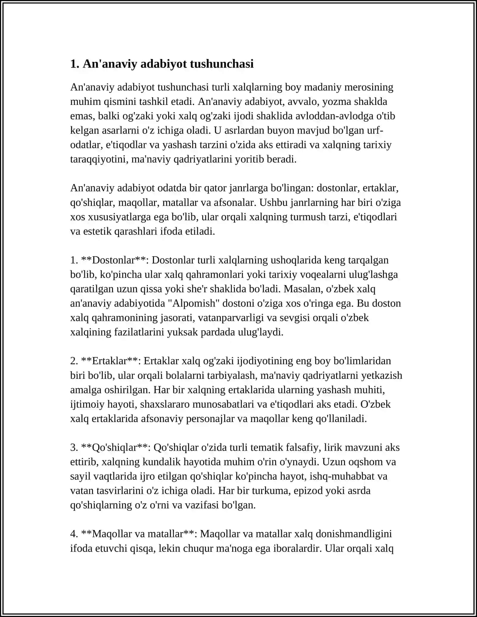 ADABIYOTDA AN'ANA VA NOTAVORLIK 3