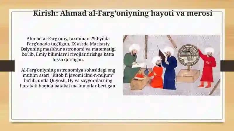 Ahmad al-Farg'oniy merosi 3