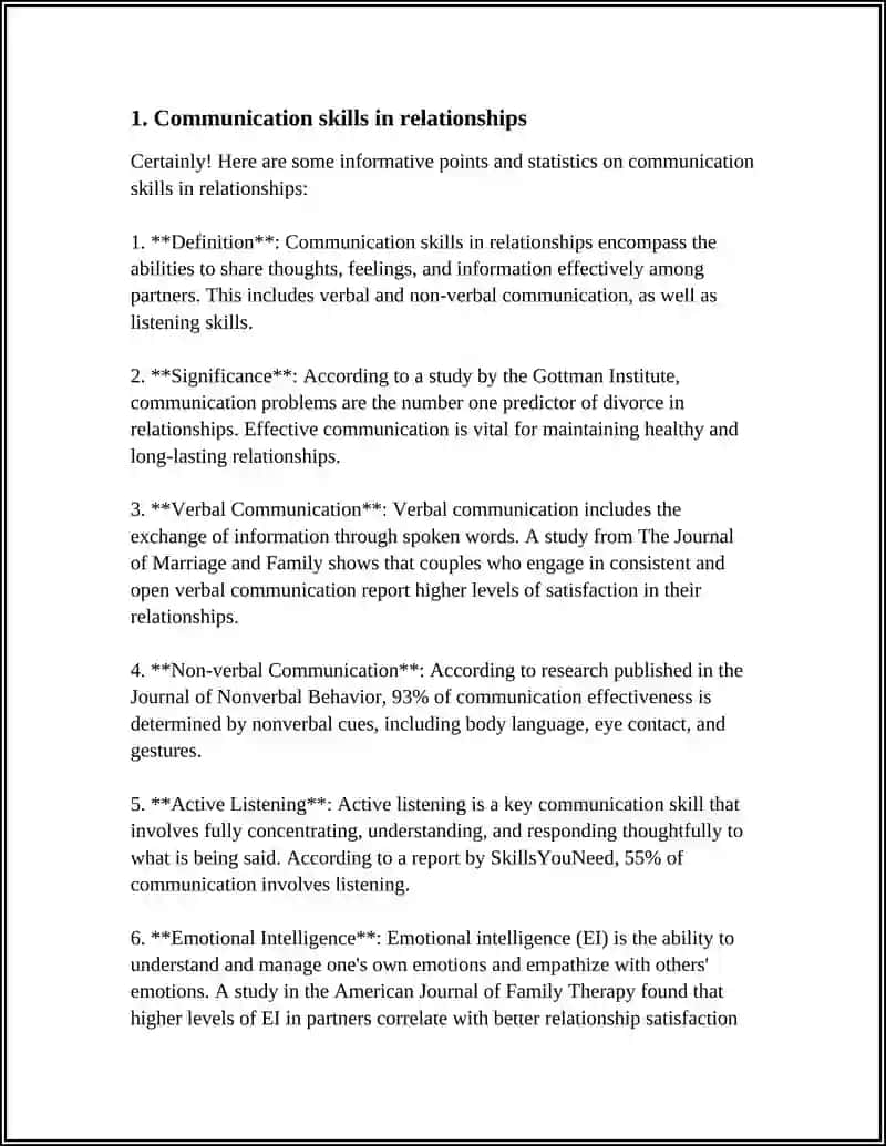 Communication Skills in Relationships (MUSTAQIL ISH) 3
