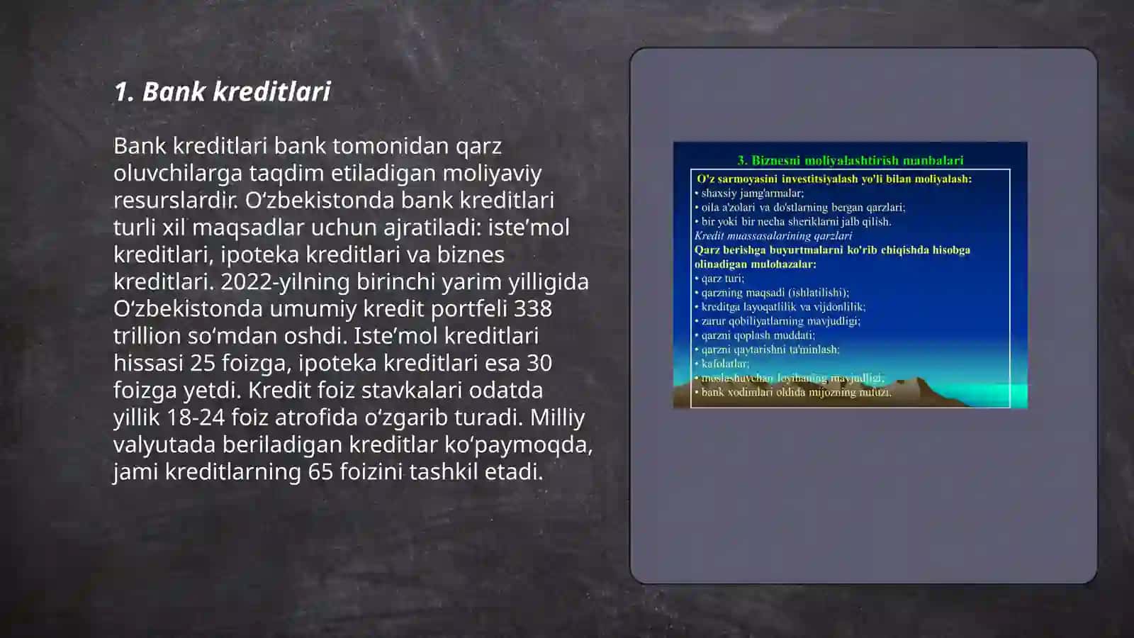 Investitsiya Loyihalarini moliyalashtirish manbalari 3