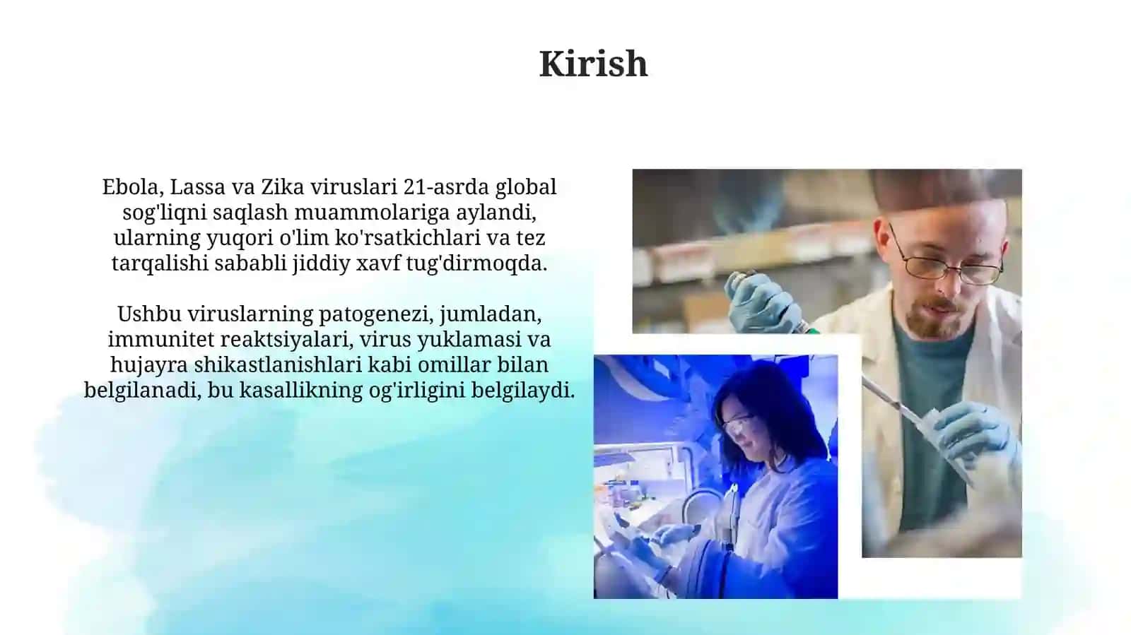 Ebola, Lassa, Zikaviruslari 3