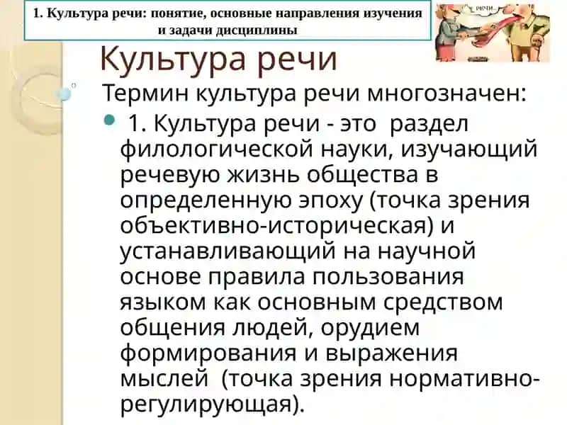 Речь и культура 3