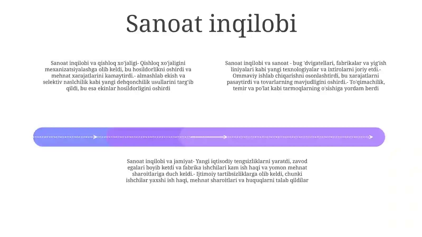 Qishloq Xujaligi Va Sanoat Sohasidagi O'Zgarishlar 3