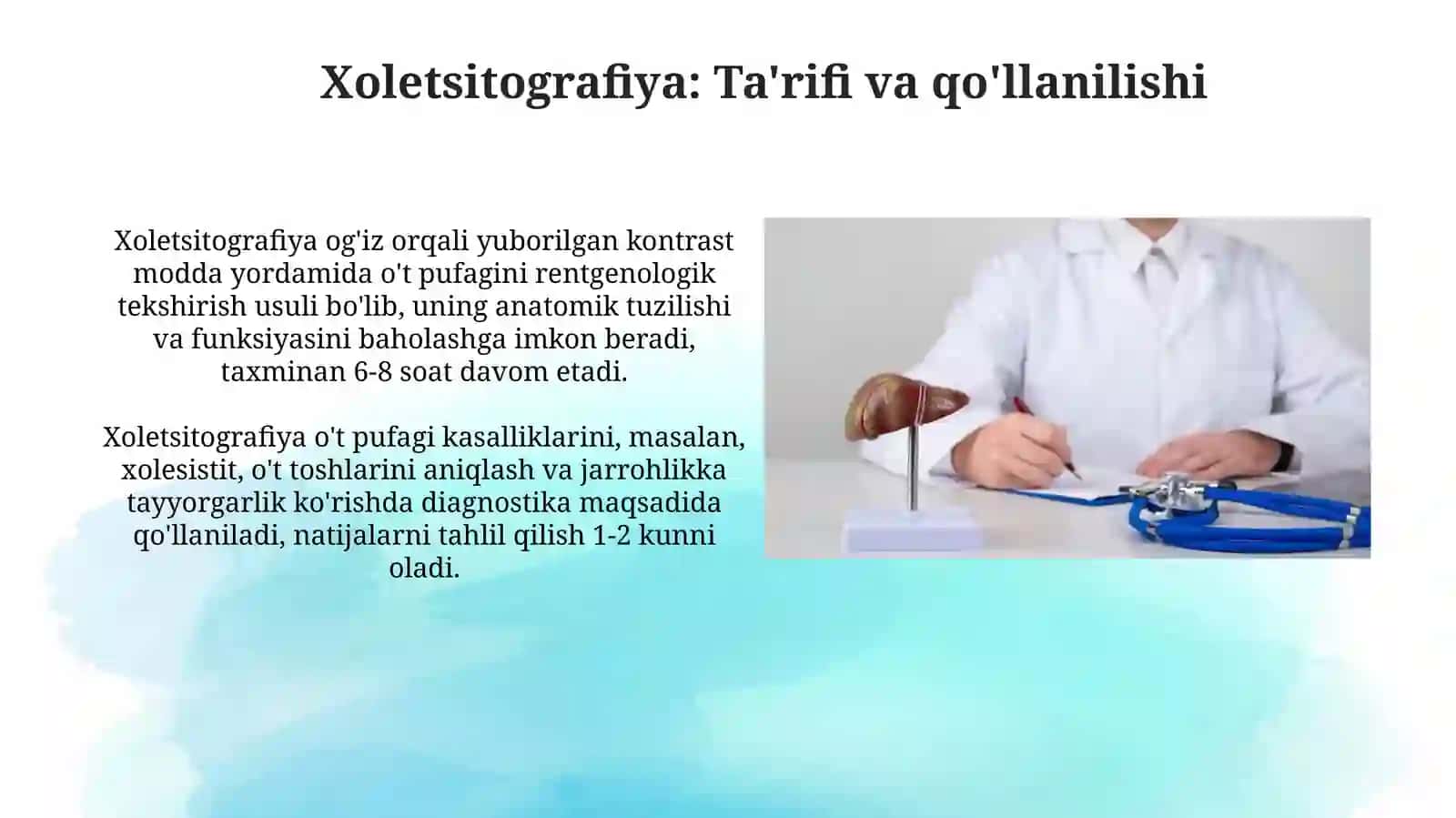 Xoletsitografiya 3