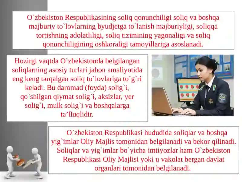 О‘zbekiston Respublikasi soliq tizimi 3