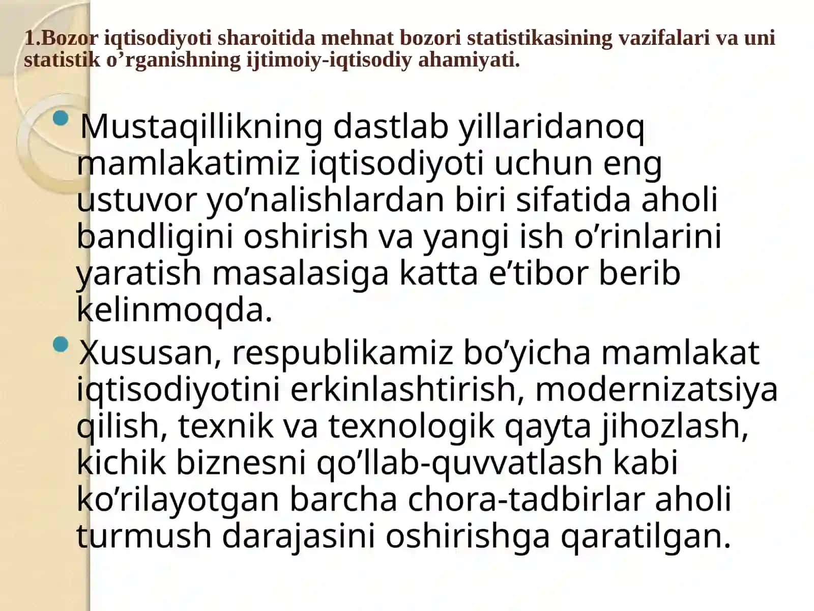 Mehnat bozori statistikasi 3