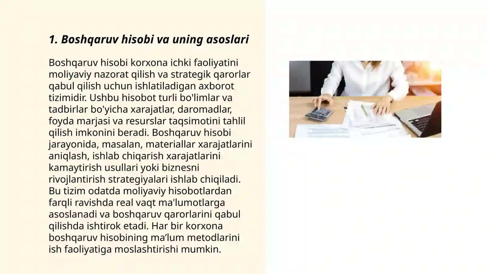 Boshqaruv hisobida tafovud va oģishlar tahlili 3