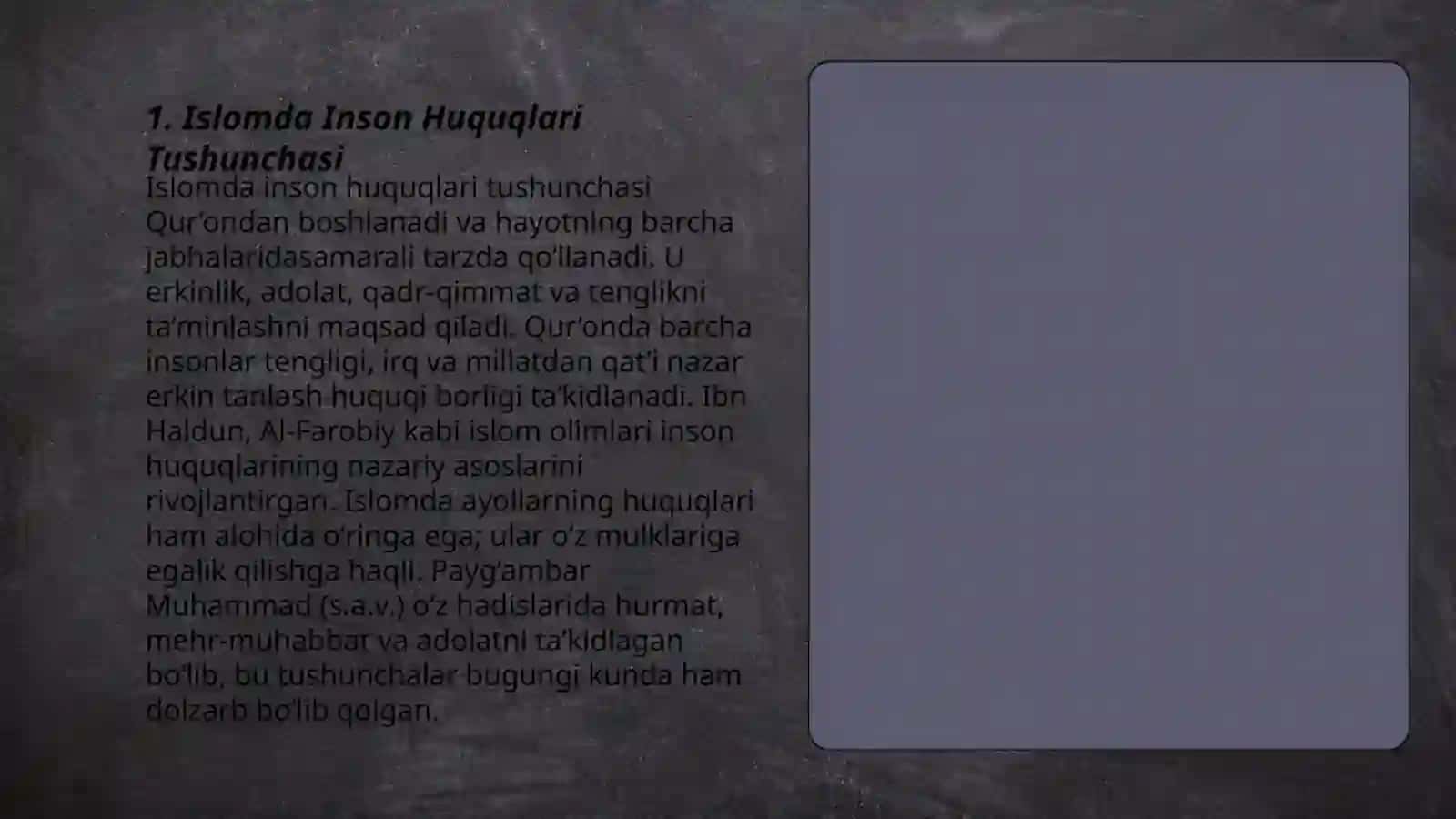 Islomda Inson Huquqlari Himoyasi 3