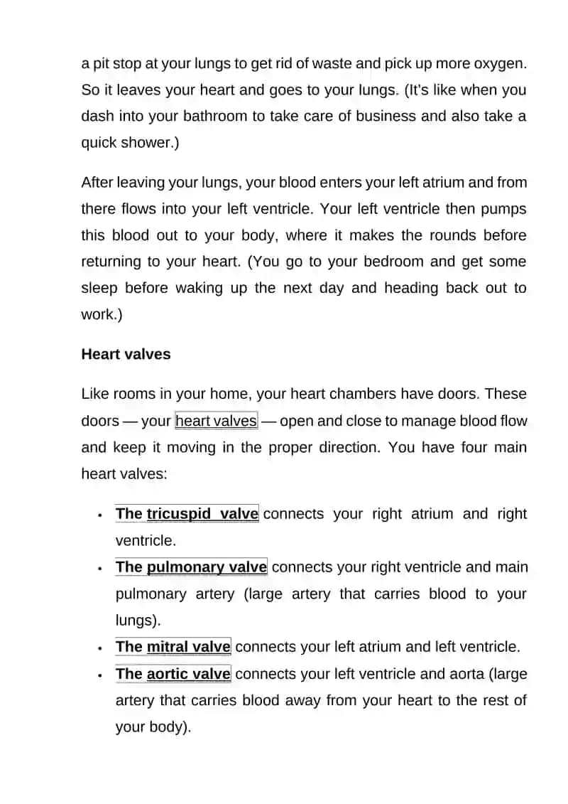 Heart and blood 3