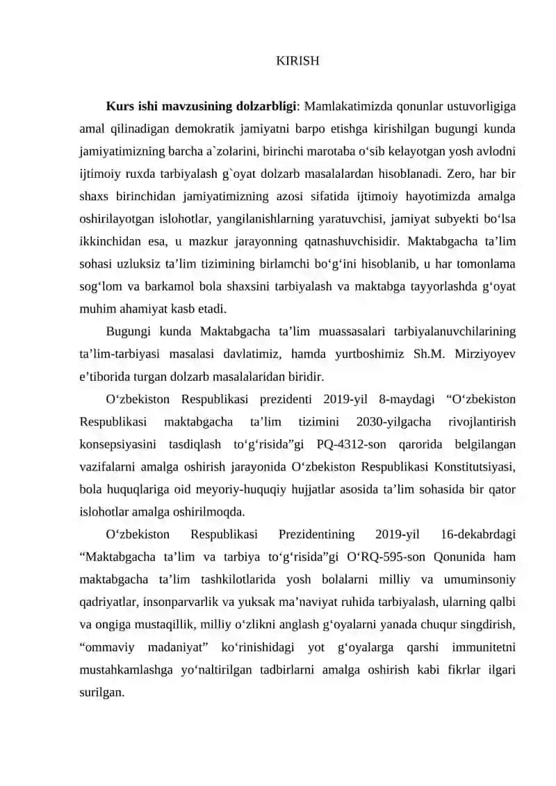 Tarbiyaning tarixiy va milliy asoslari, tarbiyada urf-odatlarning tutgan o’rni 3