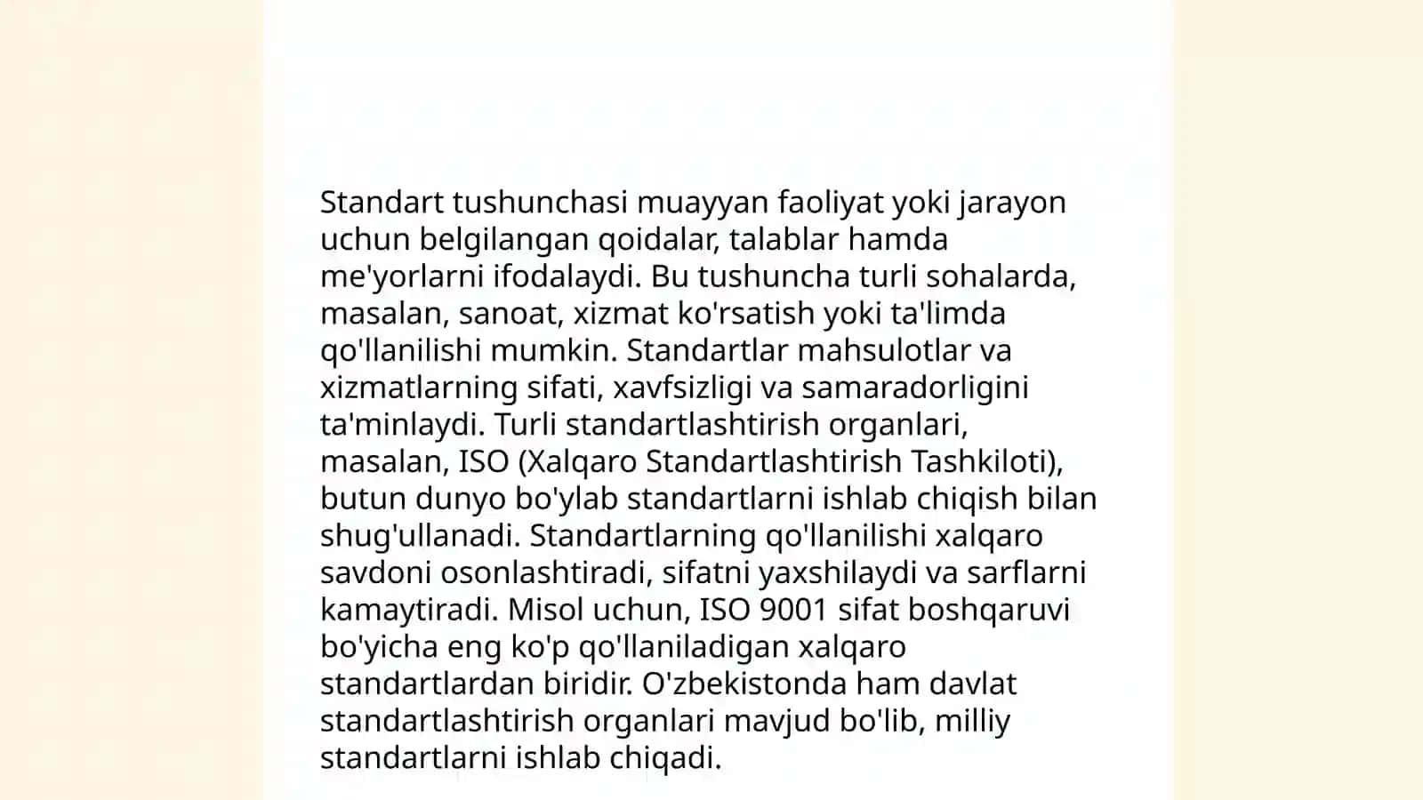 O'z Dst8.001:2010 standart tavsiloti 3