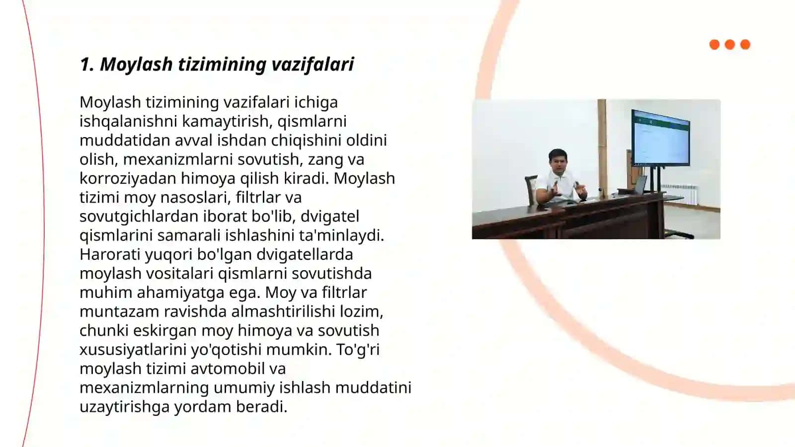 Moylash tizimi 3