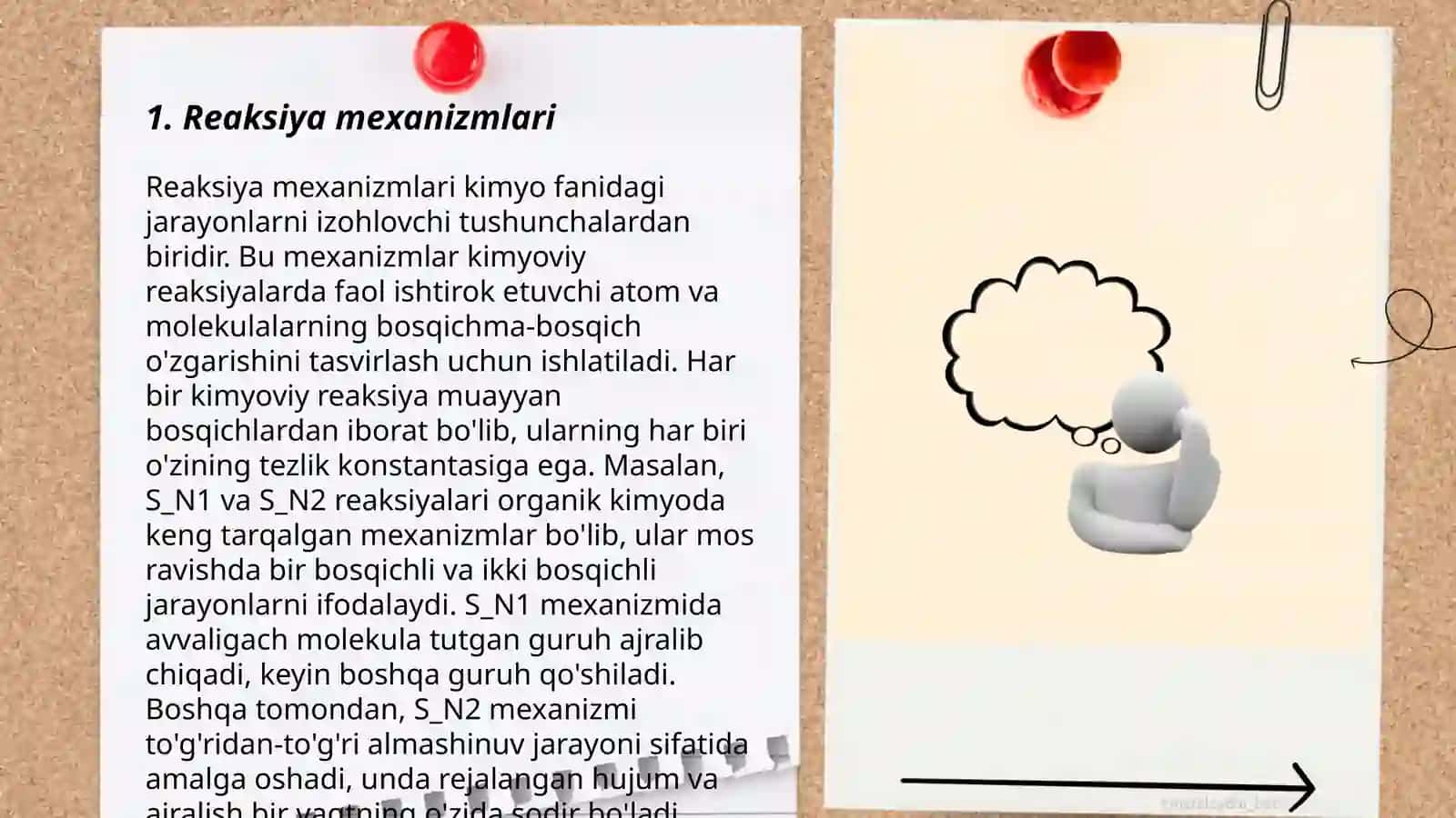 Kimyoviy jarayonning sodir boʻlish shartlari 3