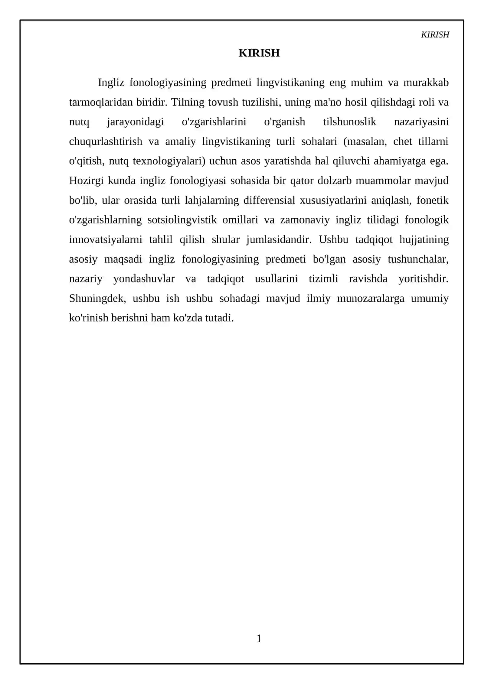 Subject matter of English phonology 3