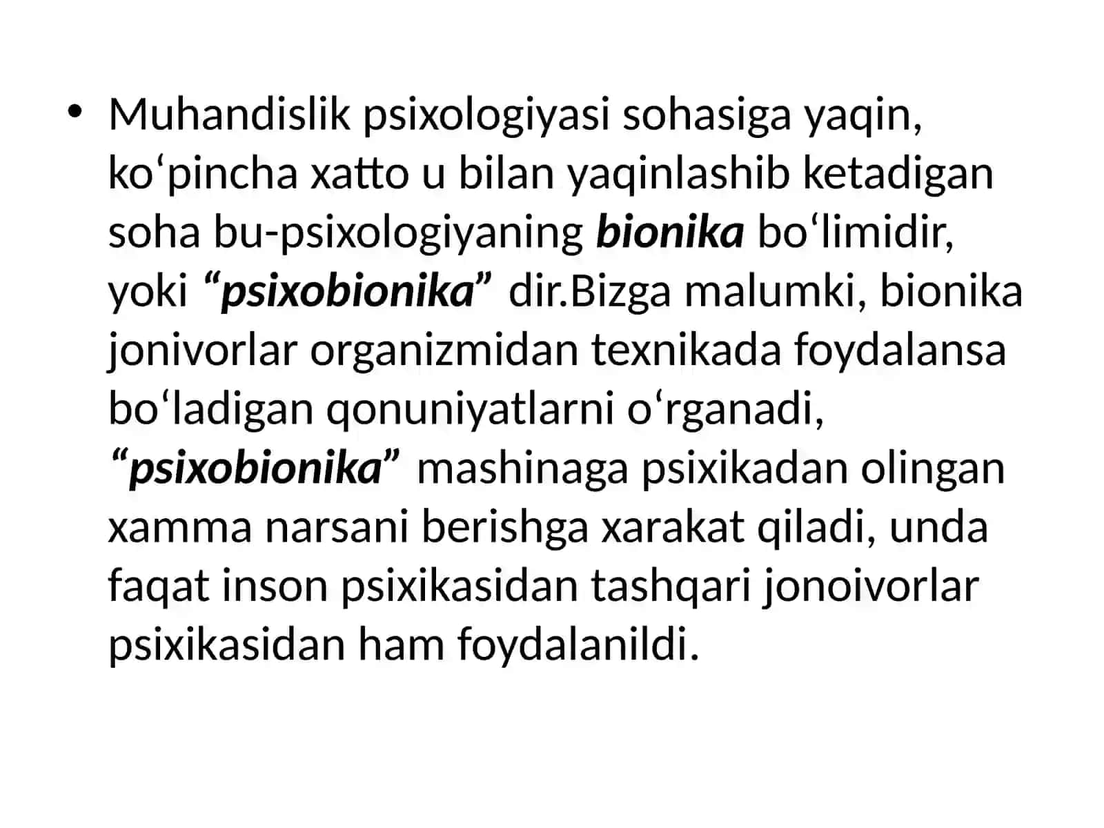 Muxandislik psixologiyasining predmeti va vazifalari 3