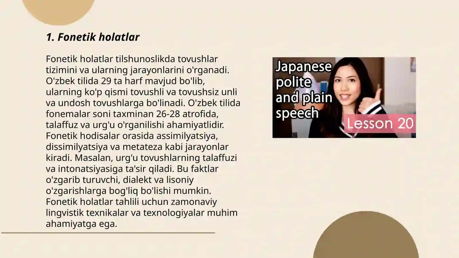 Ôzbek tilida grammatik shakllar 3