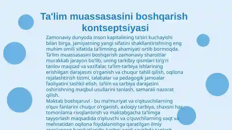 Ta’lim muassasasini boshqarish 3
