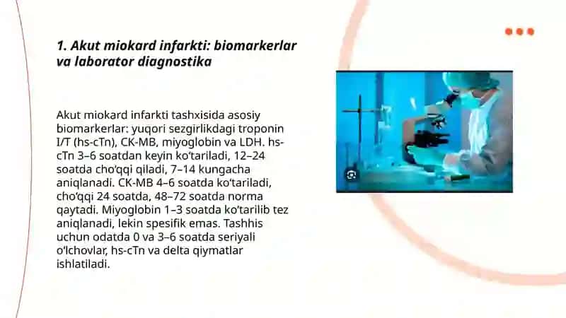 Shoshilinch holatlar labartaor diagnostikasi 3