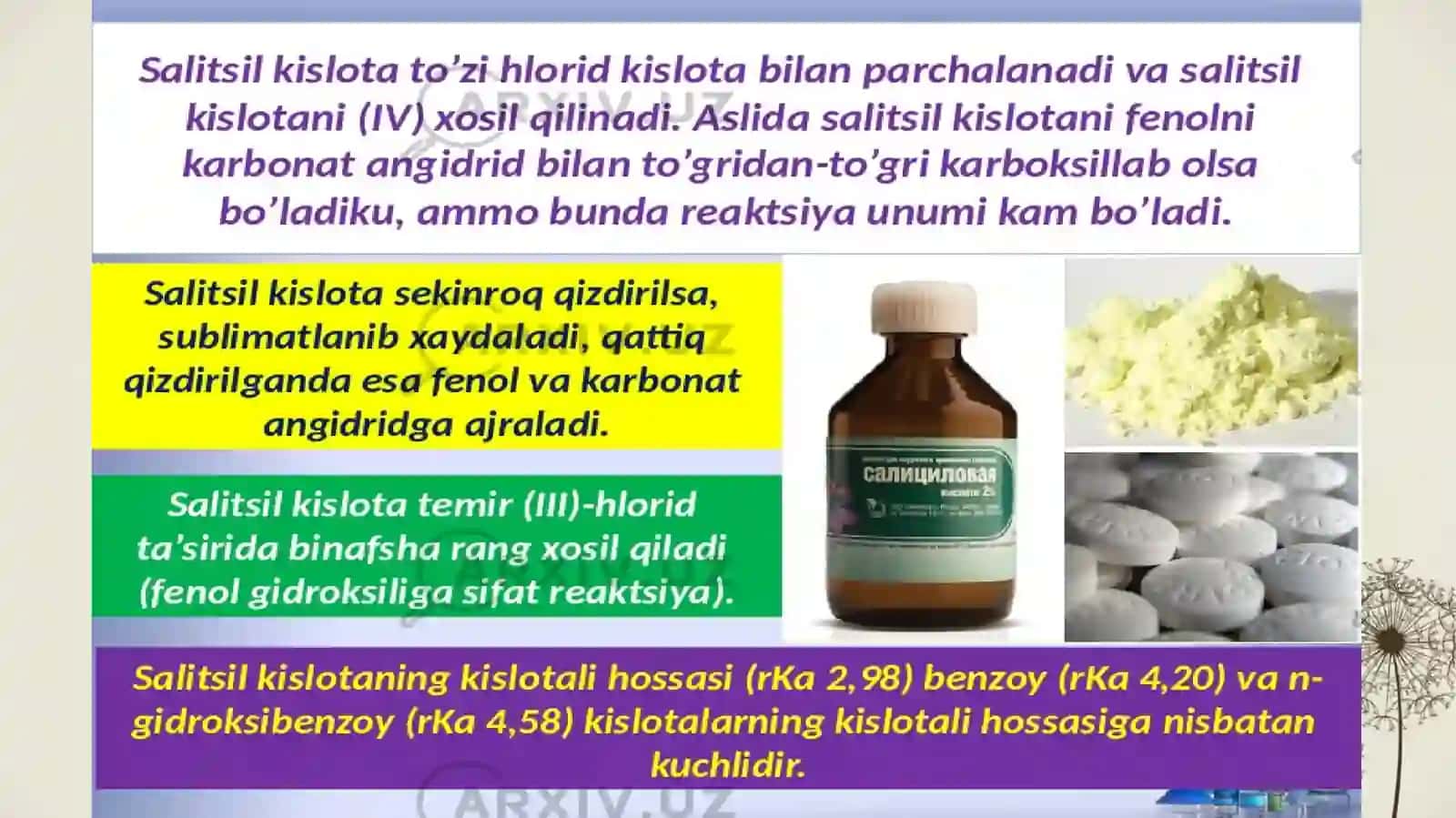 Salitsil kislota 3