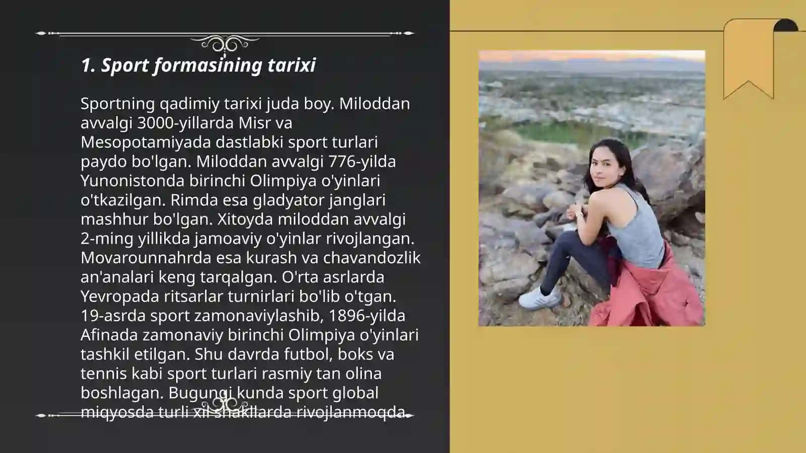 Sport formasining tarixi 3