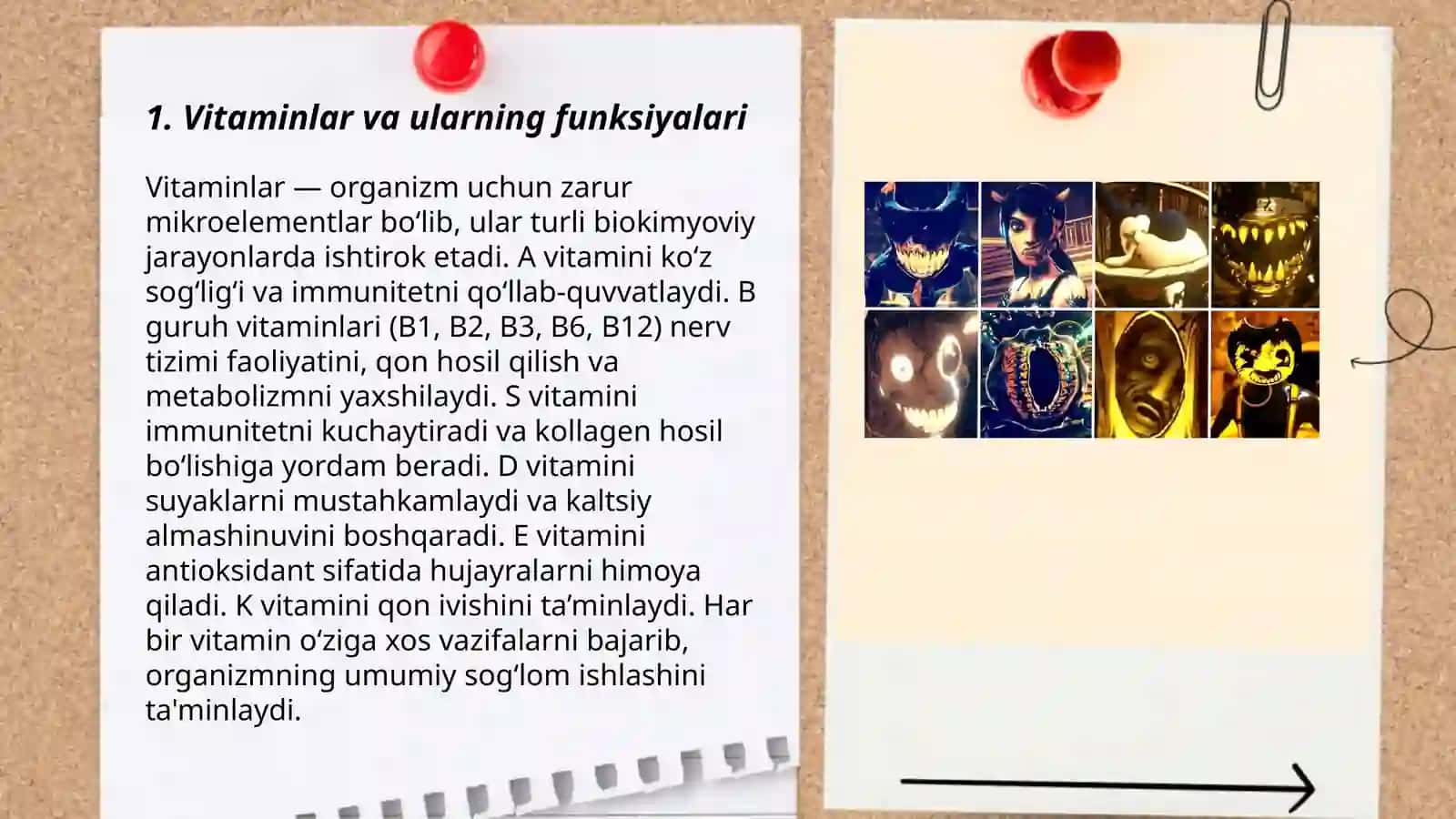 Vitaminlar va ularning inson hayotida tutgan oʻrni 3