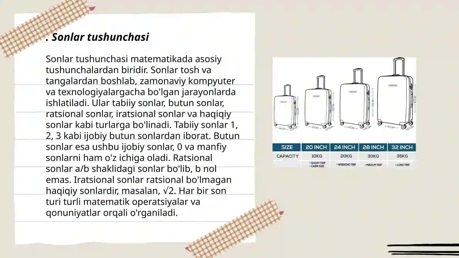 Sonlar tushunchasi 3