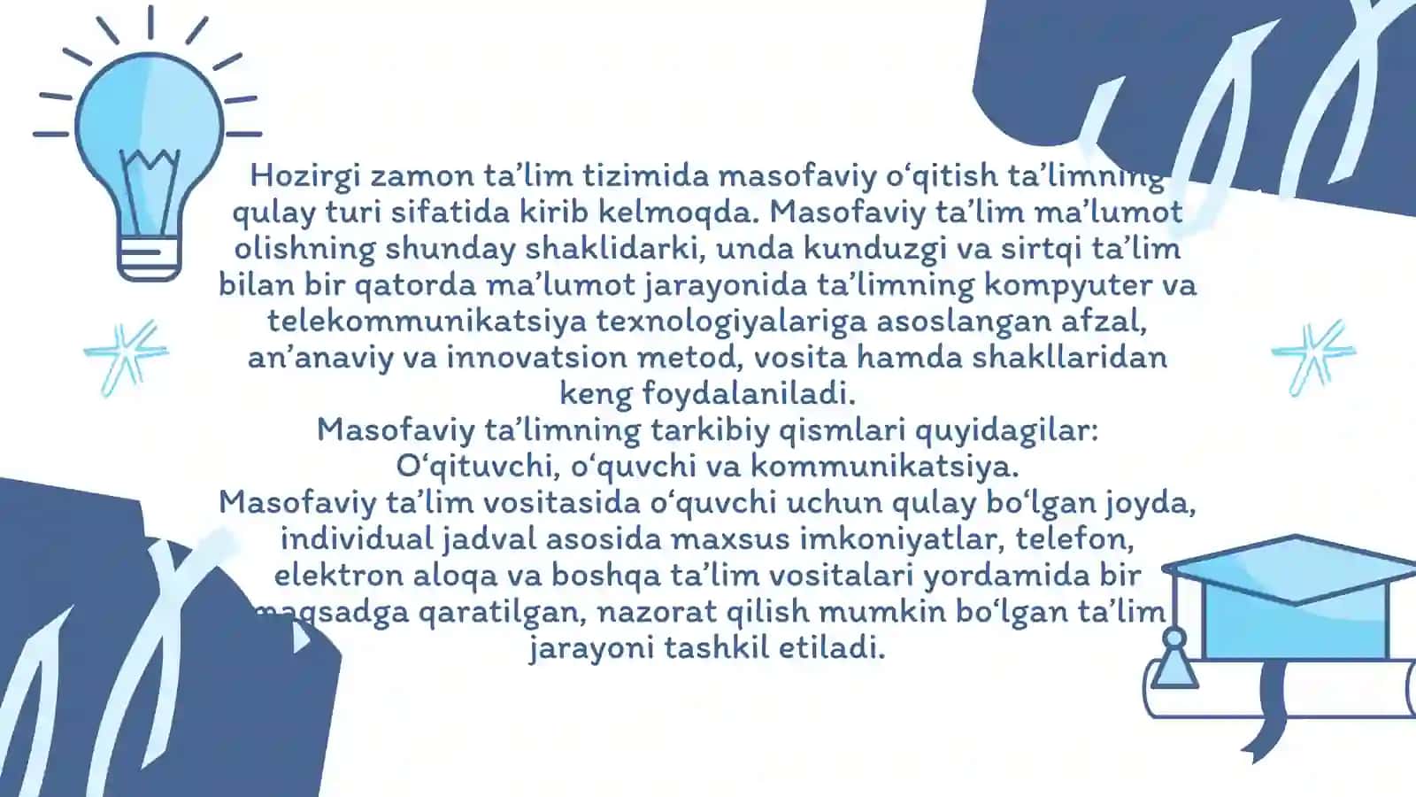 Masofaviy ta’lim texnologiyasi 3