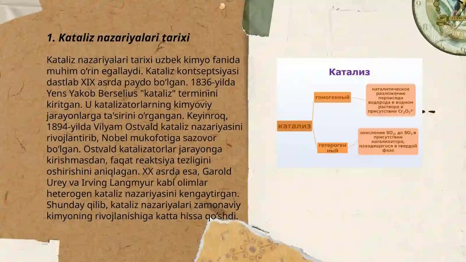 Kataliz nazariyalari. Fermentativ katliz 3