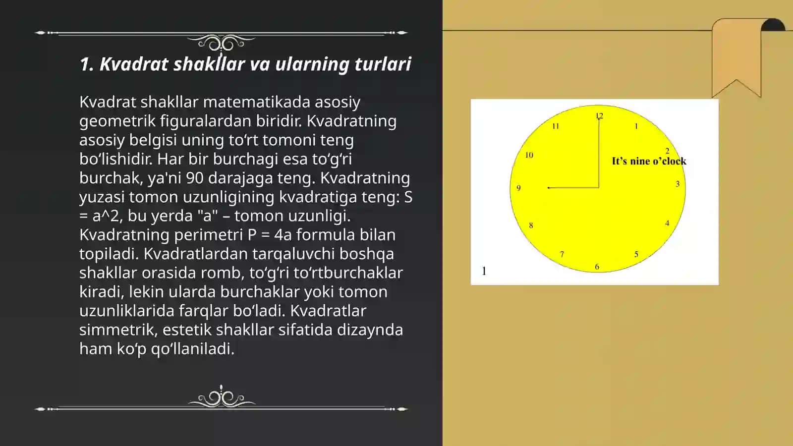 Ikkinchi kvadratik formasi 3