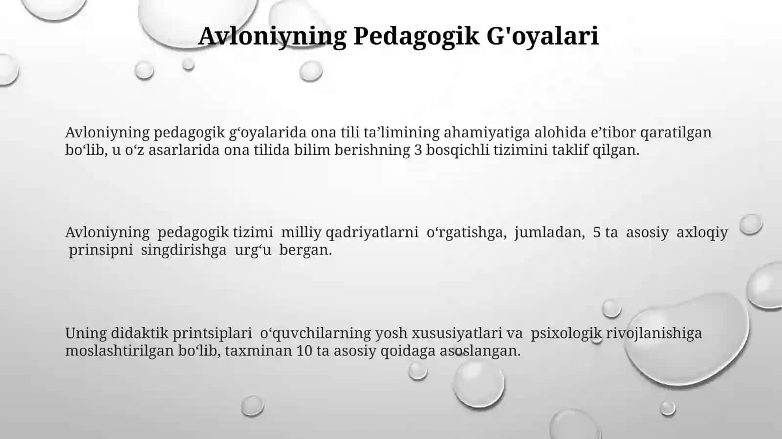 Avloniyning pedagogik gʻoyalari 3