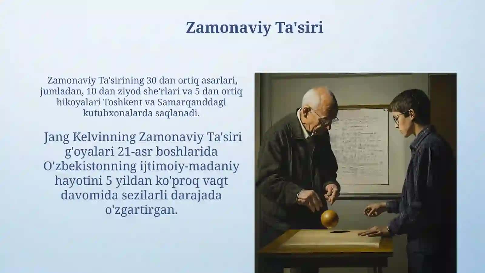 Jang Kelvin va uning talimoti 3
