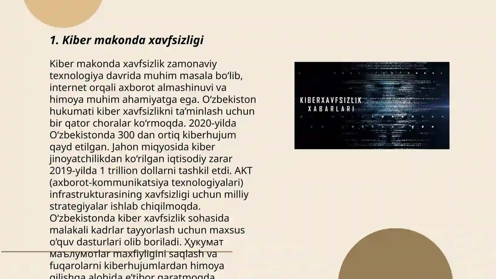 Kiber makonda din 3