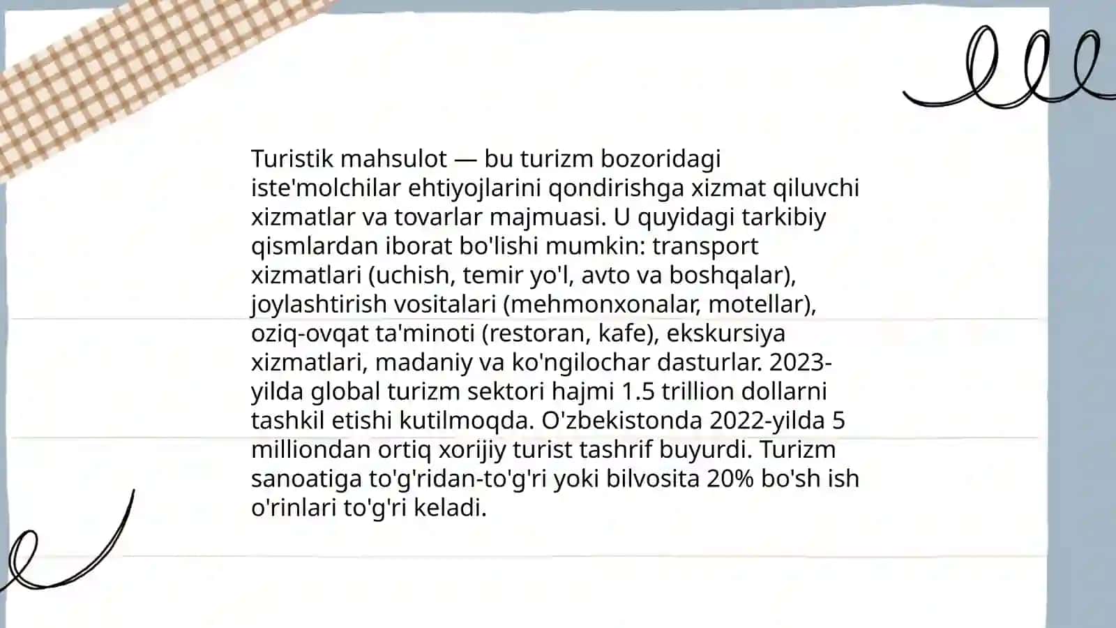 Turistik mahsulot va uning hayotiy davri 3