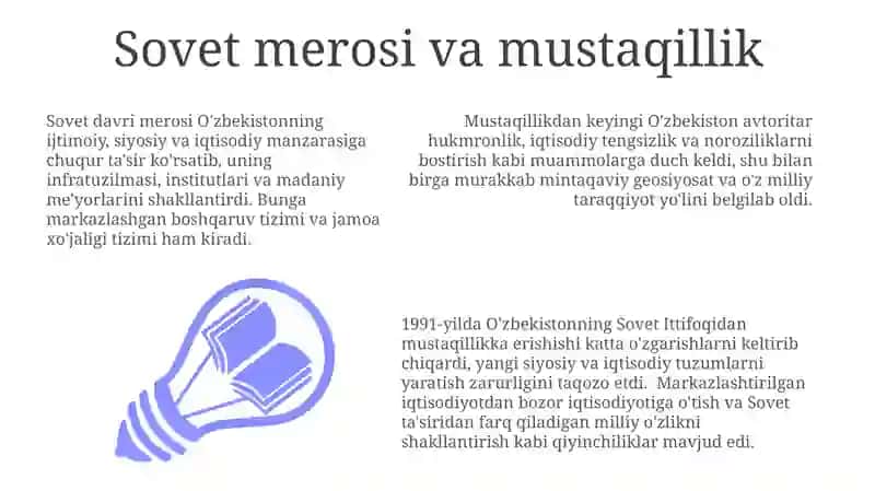 O'zbekistonning eng yangi tarixi 3