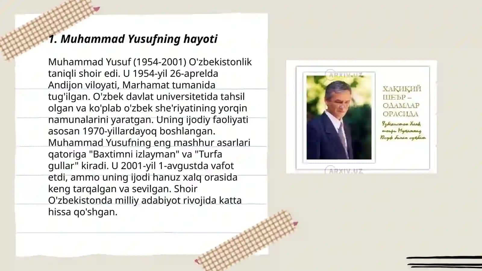 Muhammad Yusuf Hayoti 3