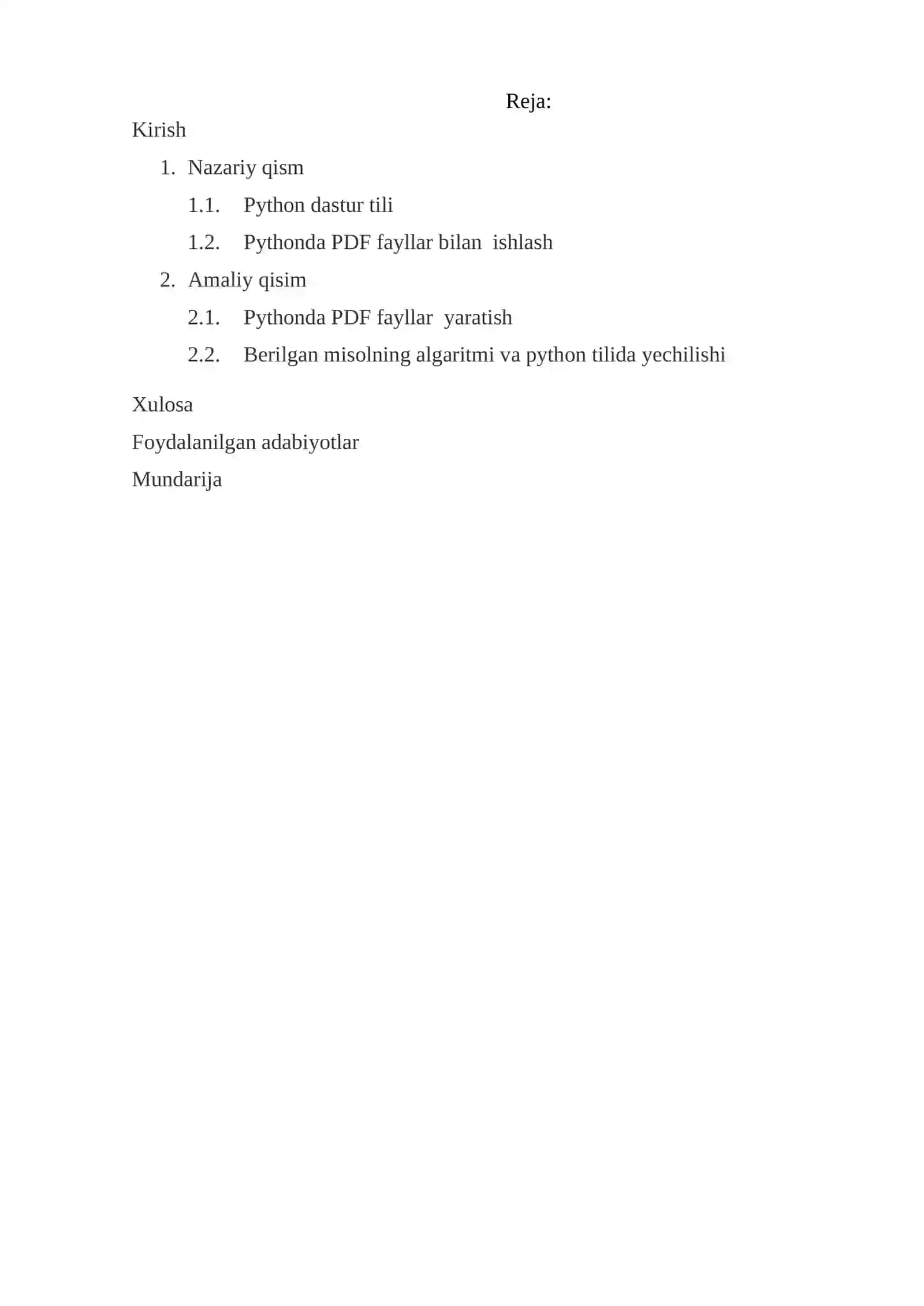 Dasturlash asoslari 3
