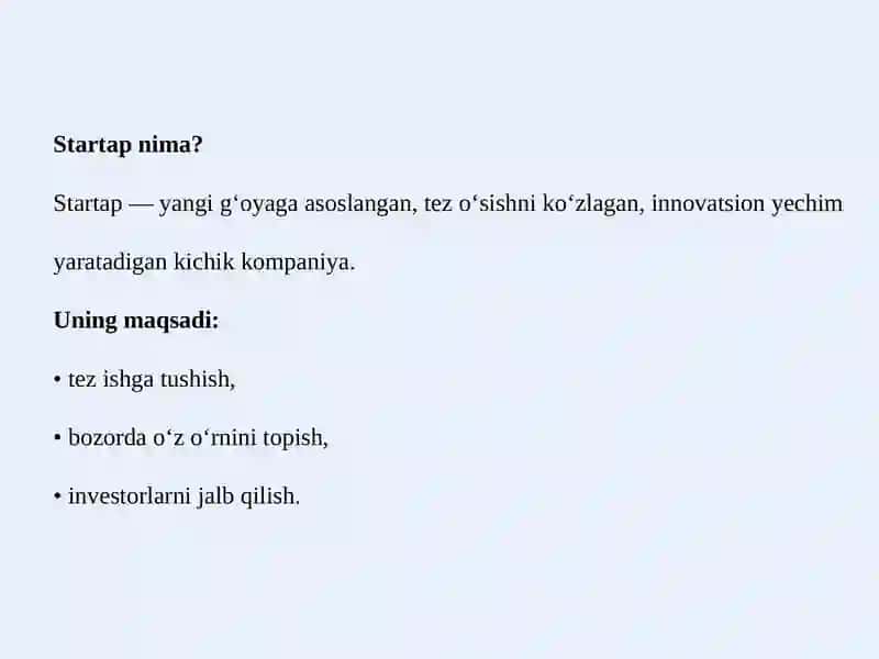 Innovatsion loyiha jamoasi 3