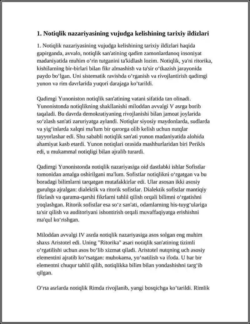 NOTIQLIK NAZARIYASINING VUJUDGA KELISHI 3