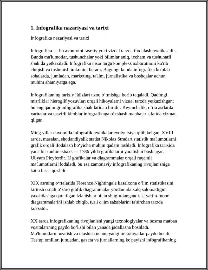 INFOGRAFIKANI YARATISH TEXNOLOGIYALARI 3