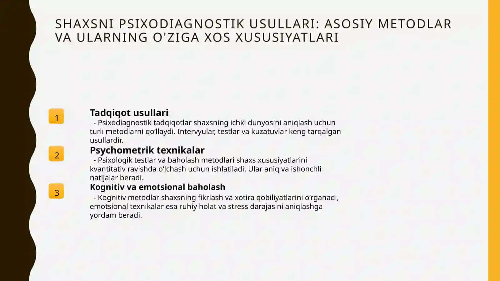 Shaxsni psixodiagnostik baholash 3