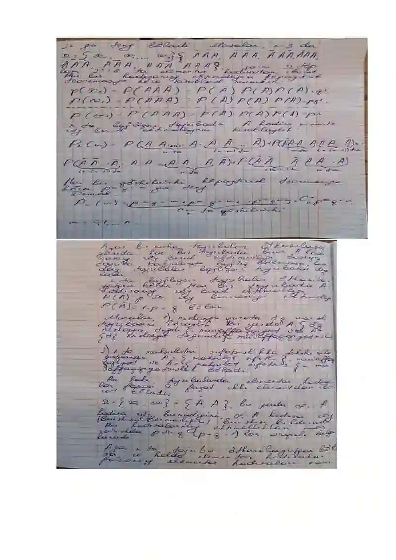 EHTIMOLLAR NAZARIYASI FANI 3