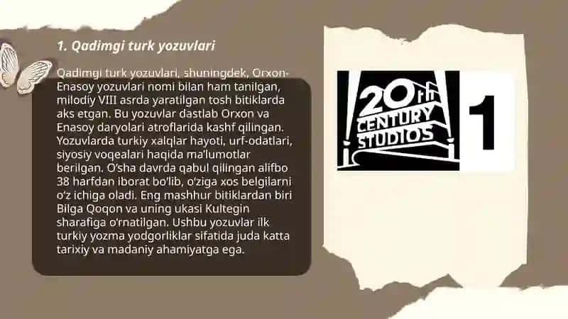 Qadimgi turk yozuvlari 3