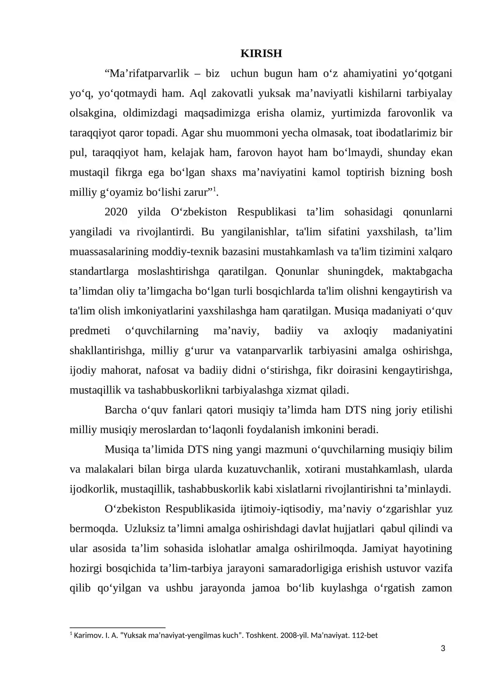 Vokal xor malakalari va ularning musiqa darsida qoʻllanilishi 3