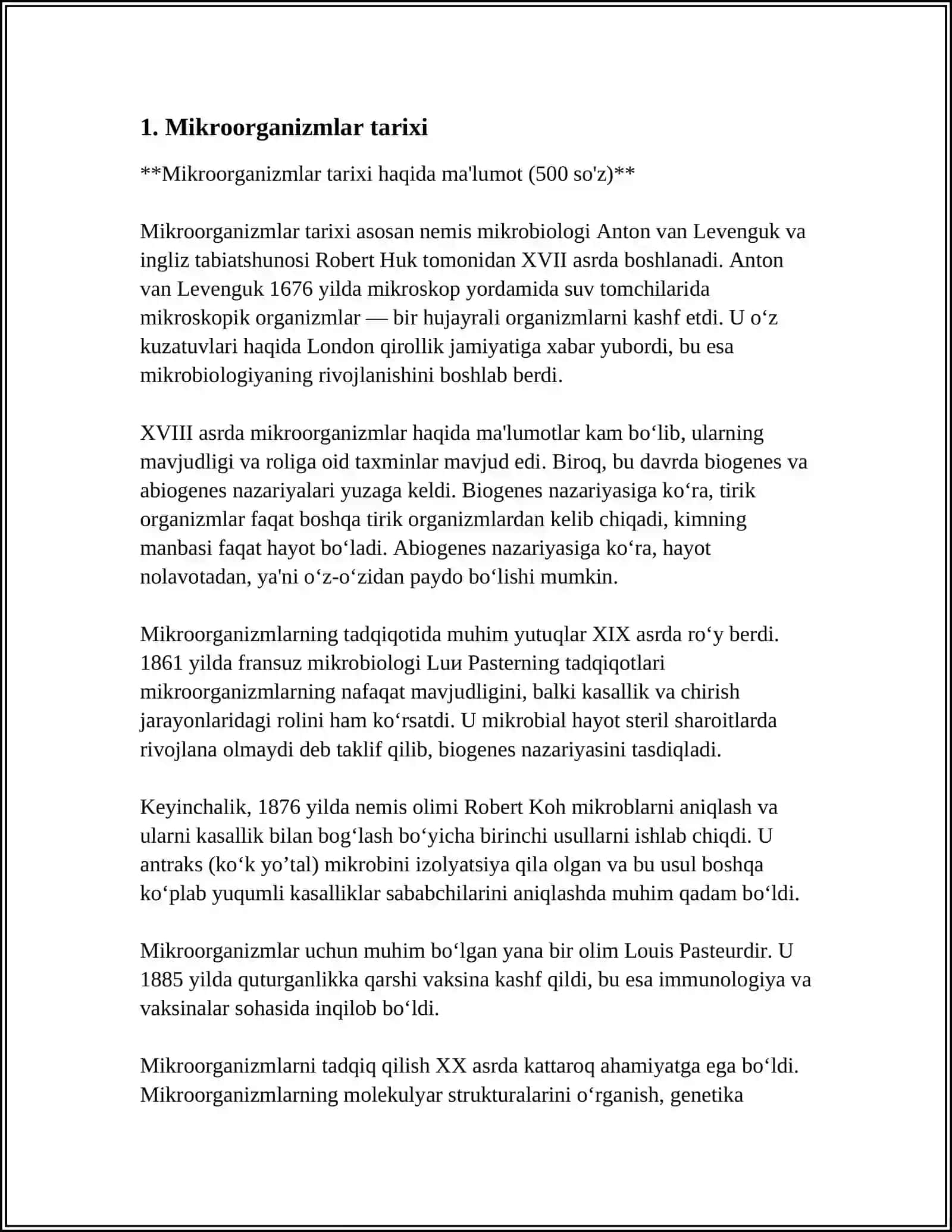 MIKROORGANIZIMLAR HAQIDA TUSHUNCHA 3