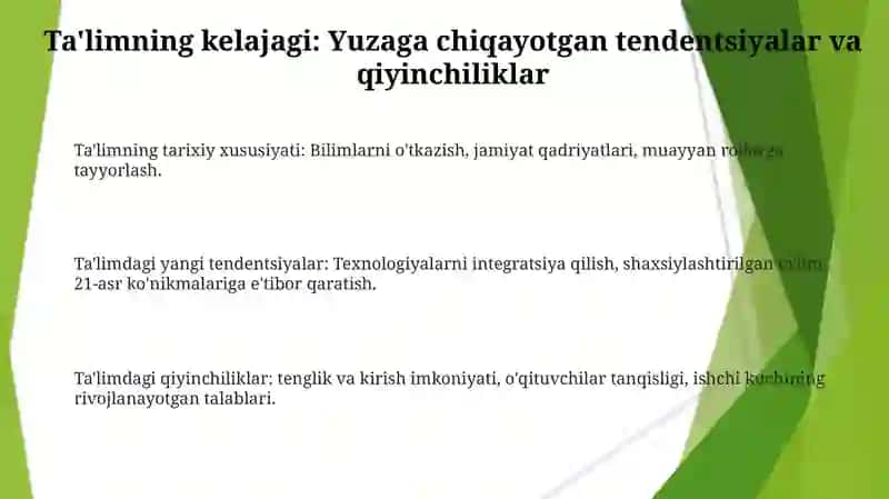 Ta'limning tarixiy xususiyati va uning evolyutsiyasi 3