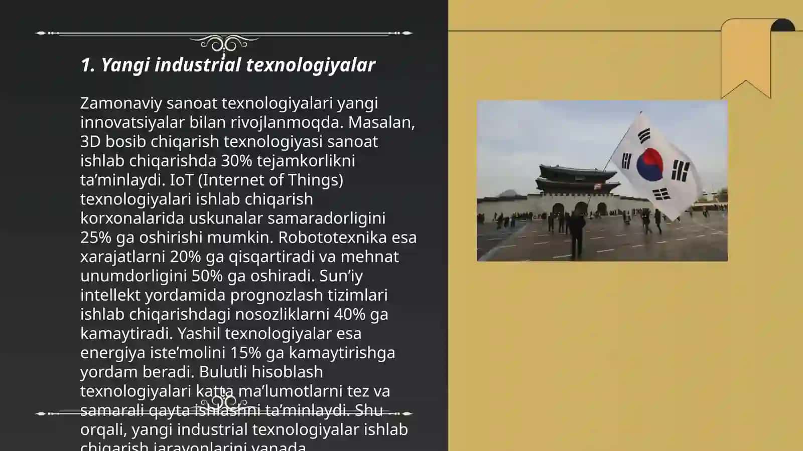 Yangi industrial texnologiyalar 3